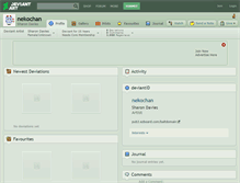 Tablet Screenshot of nekochan.deviantart.com