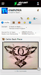 Mobile Screenshot of crashchick.deviantart.com