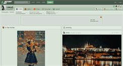 Desktop Screenshot of linkyq.deviantart.com