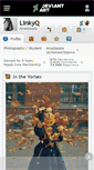 Mobile Screenshot of linkyq.deviantart.com
