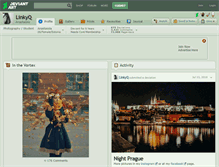 Tablet Screenshot of linkyq.deviantart.com