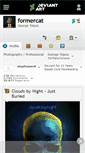 Mobile Screenshot of formercat.deviantart.com
