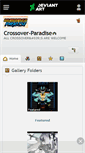Mobile Screenshot of crossover-paradise.deviantart.com
