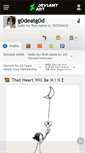 Mobile Screenshot of g0deatg0d.deviantart.com