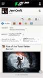 Mobile Screenshot of jenncroft.deviantart.com
