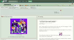 Desktop Screenshot of katiekat926.deviantart.com