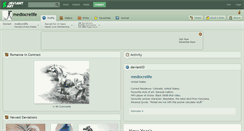 Desktop Screenshot of mediocrelife.deviantart.com
