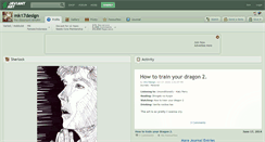 Desktop Screenshot of mk17design.deviantart.com