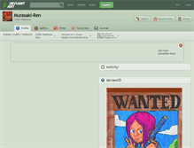 Tablet Screenshot of murasaki-ren.deviantart.com