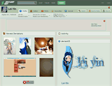 Tablet Screenshot of lei-yin.deviantart.com