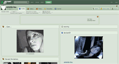 Desktop Screenshot of emmie-lou.deviantart.com