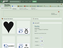 Tablet Screenshot of fbsmiley.deviantart.com