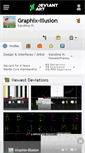 Mobile Screenshot of graphix-illusion.deviantart.com