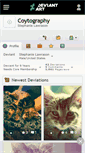Mobile Screenshot of coytography.deviantart.com