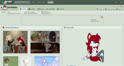 Desktop Screenshot of cornflakee.deviantart.com