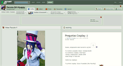 Desktop Screenshot of decora-girl-nyappy.deviantart.com
