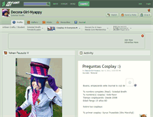 Tablet Screenshot of decora-girl-nyappy.deviantart.com