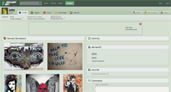 Desktop Screenshot of kittt.deviantart.com