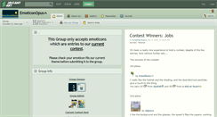 Desktop Screenshot of emoticonopus.deviantart.com