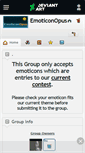 Mobile Screenshot of emoticonopus.deviantart.com