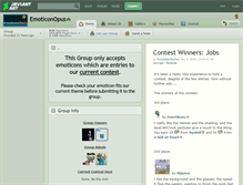 Tablet Screenshot of emoticonopus.deviantart.com