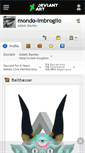 Mobile Screenshot of mondo-imbroglio.deviantart.com