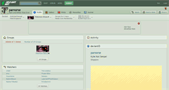 Desktop Screenshot of parnorse.deviantart.com