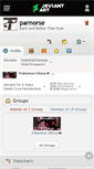 Mobile Screenshot of parnorse.deviantart.com