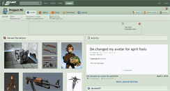 Desktop Screenshot of project-90.deviantart.com