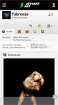 Mobile Screenshot of fabreeze.deviantart.com
