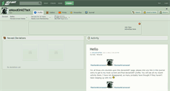 Desktop Screenshot of emoxdorkettex.deviantart.com