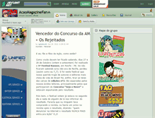 Tablet Screenshot of acaomagazinefan.deviantart.com