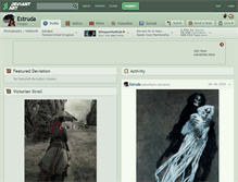 Tablet Screenshot of estruda.deviantart.com