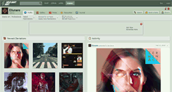 Desktop Screenshot of ellunare.deviantart.com