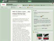 Tablet Screenshot of pentaxda.deviantart.com