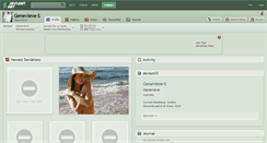 Desktop Screenshot of genevieve-s.deviantart.com