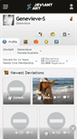Mobile Screenshot of genevieve-s.deviantart.com