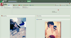 Desktop Screenshot of letsu.deviantart.com