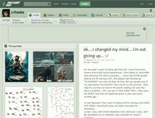 Tablet Screenshot of cvhooks.deviantart.com