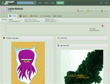 Tablet Screenshot of lazlo-moholy.deviantart.com