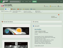 Tablet Screenshot of exo-studios.deviantart.com
