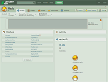 Tablet Screenshot of lll-plz.deviantart.com
