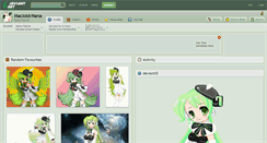 Desktop Screenshot of macloid-nana.deviantart.com