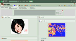 Desktop Screenshot of kenzie493.deviantart.com