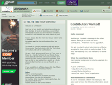 Tablet Screenshot of luvsketch.deviantart.com