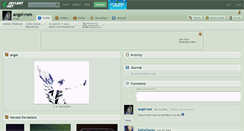 Desktop Screenshot of angel-rom.deviantart.com