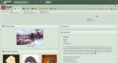 Desktop Screenshot of ievets.deviantart.com