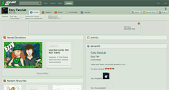 Desktop Screenshot of ezzy-fanclub.deviantart.com