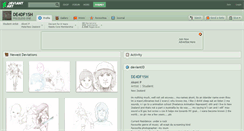 Desktop Screenshot of de4df1sh.deviantart.com