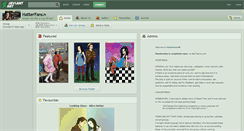 Desktop Screenshot of hatterfans.deviantart.com